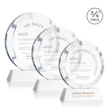 Delarosa on Helton Base Fagan Circle Crystal Trophy - Crystal Trophies