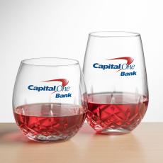 Napier Stemless Wine - Full Color - Wine Glasses