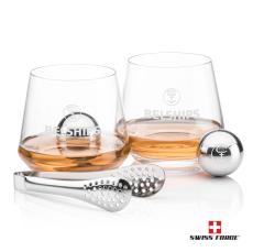 Swiss Force S/S Balls & 2 Ledford OTR - Whisky Glasses