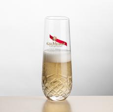 Napier Stemless Flute - Full Color - Champagne Glasses