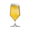 Ledford Beer Glass - Deep Etch