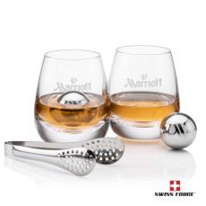 Swiss Force S/S Balls & 2 Dimasio OTR - Whisky Glasses