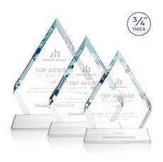Apex on Helton Base Starfire Crystal Trophy - Crystal Trophies