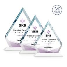 Apex Full Color Fagan Crystal Trophy - Custom Trophies