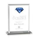 Latham Diamond Sapphire Crystal Trophy