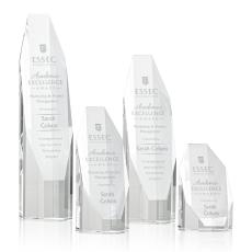 Cunningham Polygon Crystal Trophy - Crystal Trophies