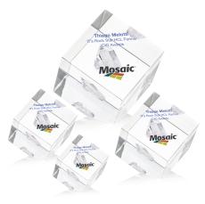 Embedment Dotson Cube Square / Cube Square / Cube Acrylic Trophy - Acrylic Trophies