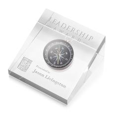 Embedment Flat Wedge Rectangle Rectangle Acrylic Trophy - Acrylic Trophies