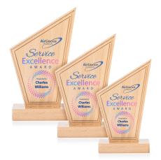 Dunham Full Color Peaks Trophy - Custom Trophies