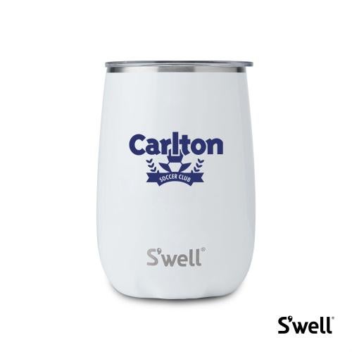 Custom Barware Glasses - Wine Glasses - S'well&reg; Wine Tumbler - 14oz