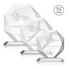 Gregory Starfire Polygon Crystal Trophy - Crystal Trophies