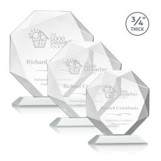 Gregory Fagan Polygon Crystal Trophy - Crystal Trophies