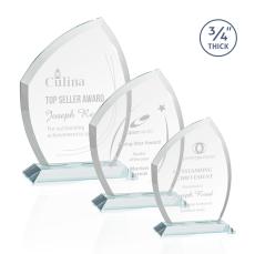 Wilco Clear Unique Crystal Trophy - Crystal Trophies