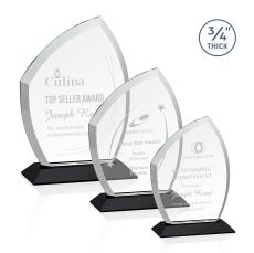 Wilco Black Unique Crystal Trophy - Crystal Trophies