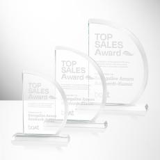 Sands Unique Crystal Trophy - Crystal Trophies