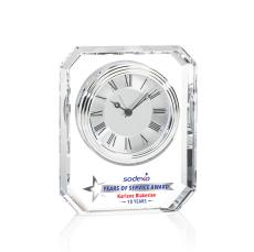 Westford Full Color Clock - Crystal Trophies