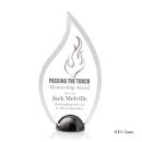 Pelletier Hemisphere Full Color Flame Acrylic Trophy