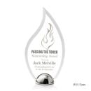 Pelletier Hemisphere Full Color Flame Acrylic Trophy