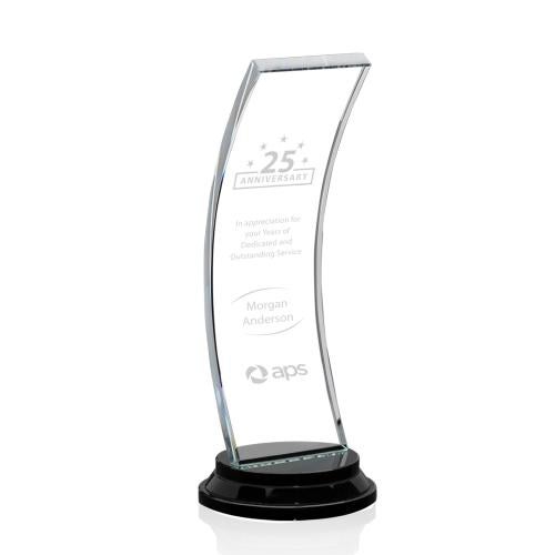 Awards and Plaques - Crystal Trophies - Grace Towers Crystal Trophy