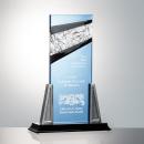 Goldberg Rectangle Glass Trophy