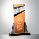 Goldberg Rectangle Glass Trophy