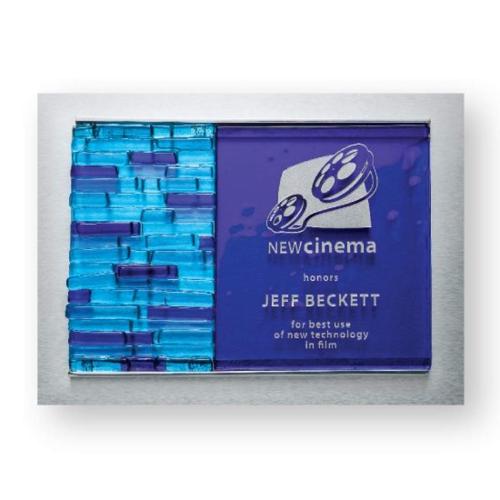 Awards and Plaques - Glass Trophies - Art Glass Trophies - Fagan Plaque