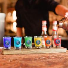Shot Glasses Set on Miller - Full Color - Shot Glasses