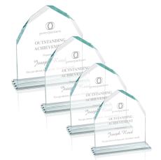 Emery Clear Peaks Crystal Trophy - Crystal Trophies
