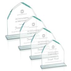 Emery Clear Peaks Crystal Trophy - Crystal Trophies