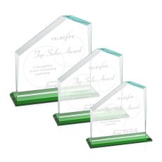 Sellers Green Peaks Crystal Trophy - Crystal Trophies