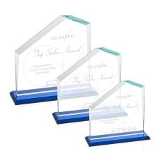 Sellers Blue Peaks Crystal Trophy - Crystal Trophies