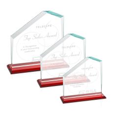Sellers Red Peaks Crystal Trophy - Crystal Trophies