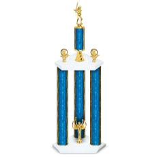 Softball 3-Column Trophy - Trophies
