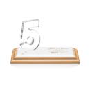 Hutchison Anniversary Bamboo/White Wood Trophy