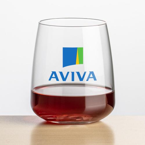 Custom Barware Glasses - Wine Glasses - Paulson Stemless Wine - Full Color