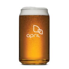 Beer Can Beer Glass - Deep Etch - Beer Glasses