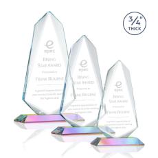 McMullen Prismatic Unique Crystal Trophy - Crystal Trophies