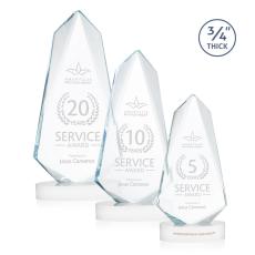 McMullen on Alberton Base Fagan Unique Crystal Trophy - Crystal Trophies