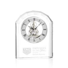 Birkdale Clock - Crystal Trophies