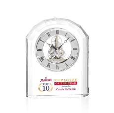 Birkdale Full Color Clock - Crystal Trophies