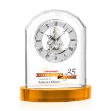 Birkdale Full Color Clock on Base - Custom Trophies