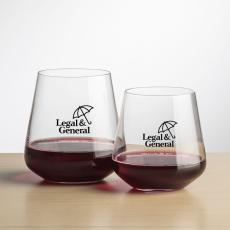 Stevenson Stemless Wine - Imprinted - Wine Glasses