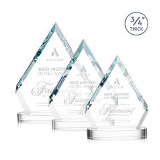 Apex on Alberton Base Starfire Crystal Trophy - Crystal Trophies