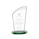 Darling Green Peaks Crystal Trophy