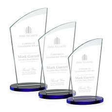 Darling Blue Peaks Crystal Trophy - Crystal Trophies