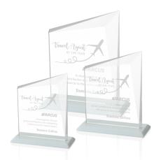 Saucedo Fagan Peaks Crystal Trophy - Crystal Trophies