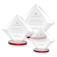Cronin Red Crystal Trophy - Crystal Trophies