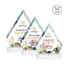 Apex Full Color on Alberton Base Fagan Crystal Trophy - Custom Trophies