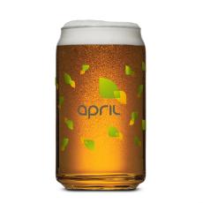 Beer Can Beer Glass - Full Color - Beer Glasses