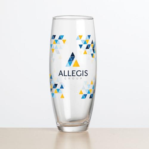Custom Barware Glasses - Champagne Glasses - Street Stemless Flute - Full Color